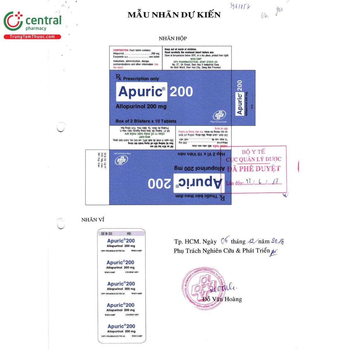 apuric 200 2 E2770 apuric 200 2 E2770