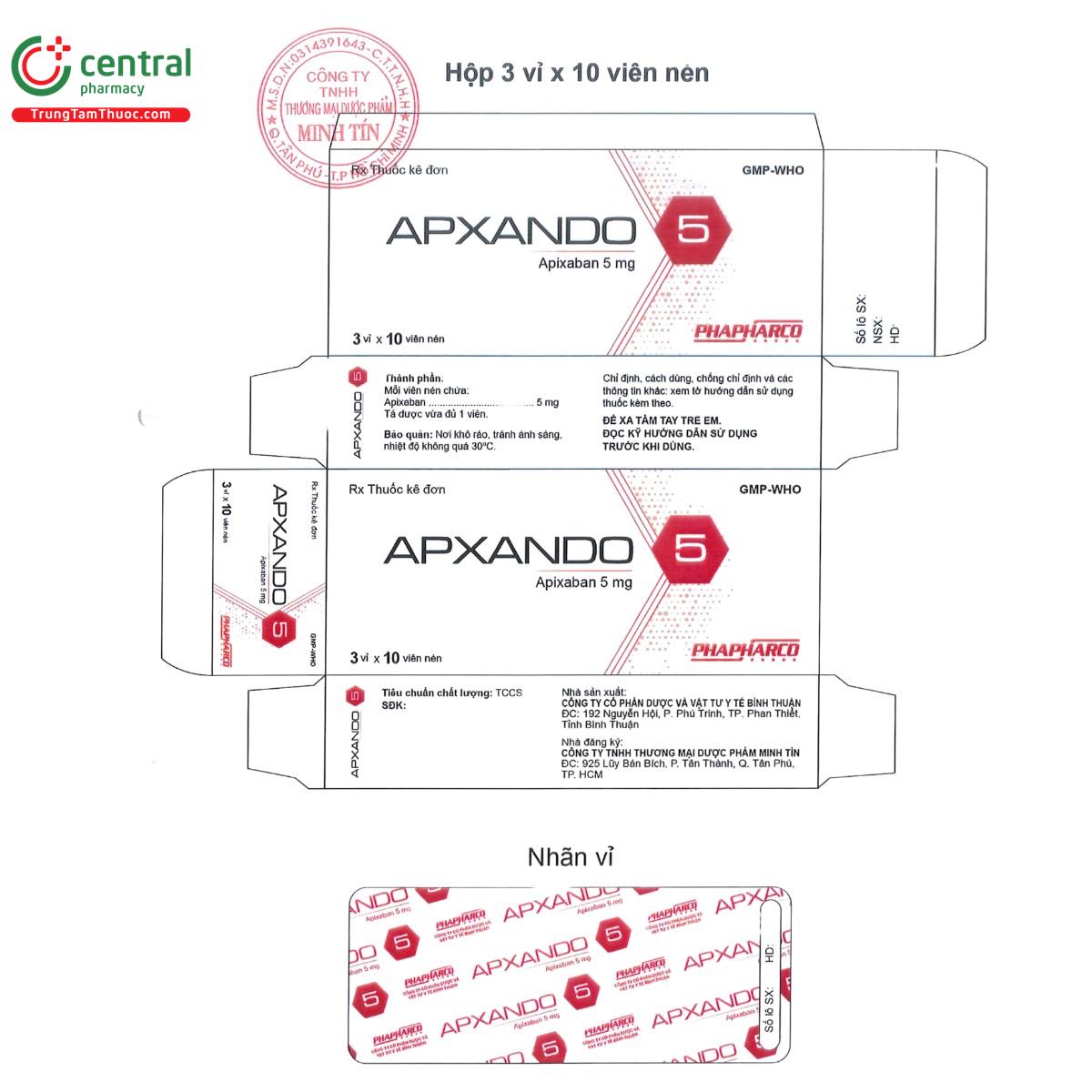 apxando 5 3 T7433 apxando 5 3 T7433