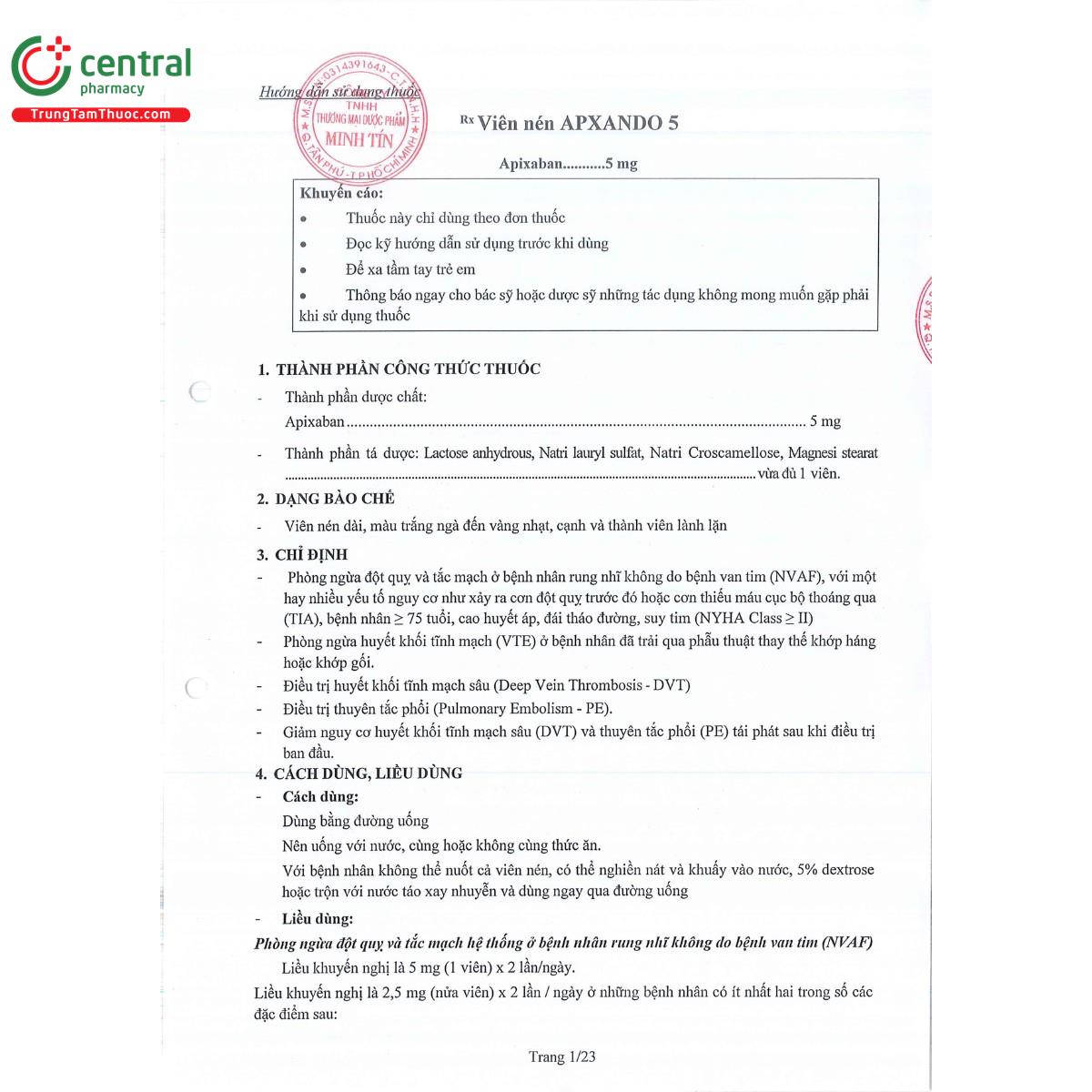 apxando 5 4 D1160 apxando 5 4 D1160