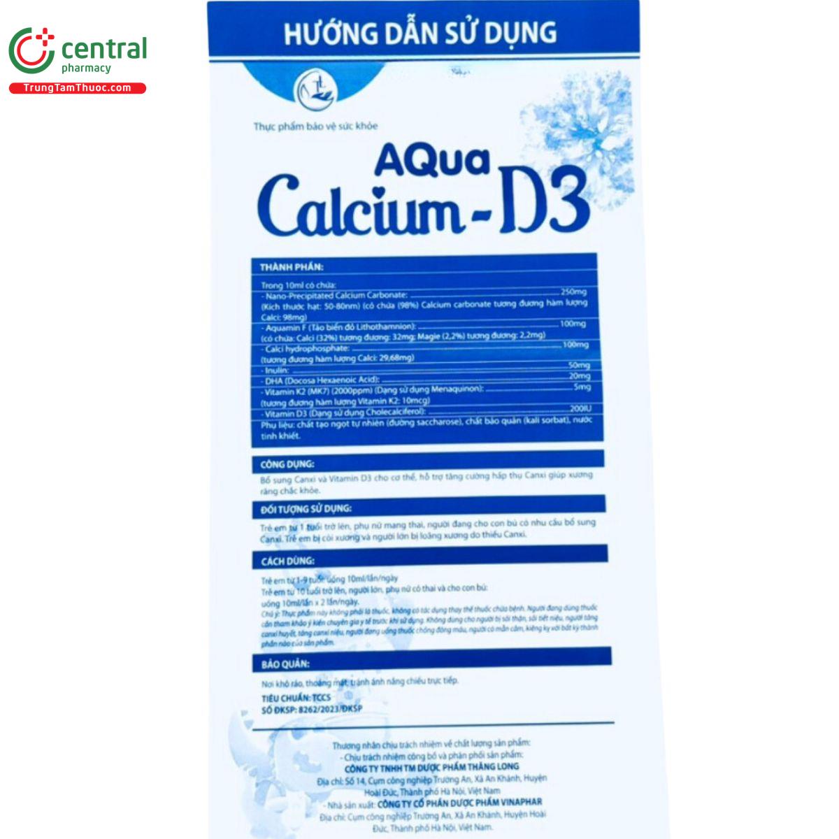 aqua calcium d3 5 H2824