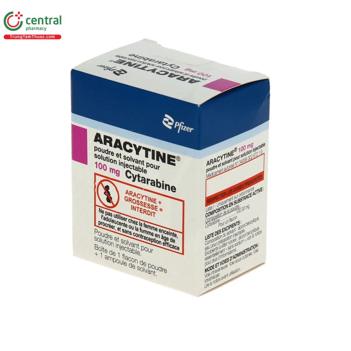 aracytine 100mg cytarabine 4 A0364