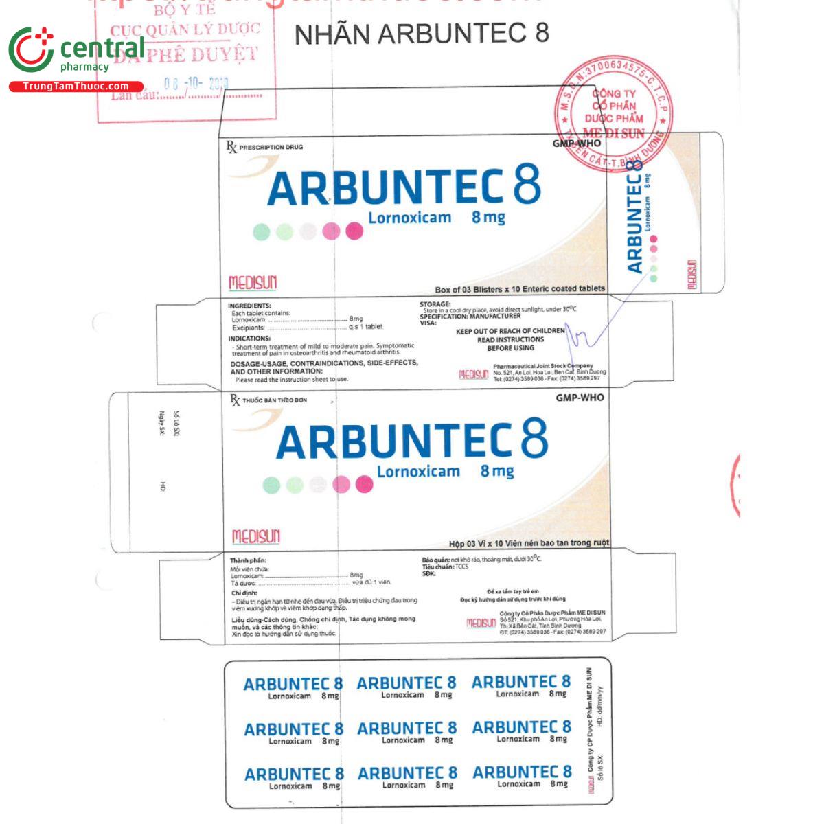 arbuntec 8 2 P6353 arbuntec 8 2 P6353