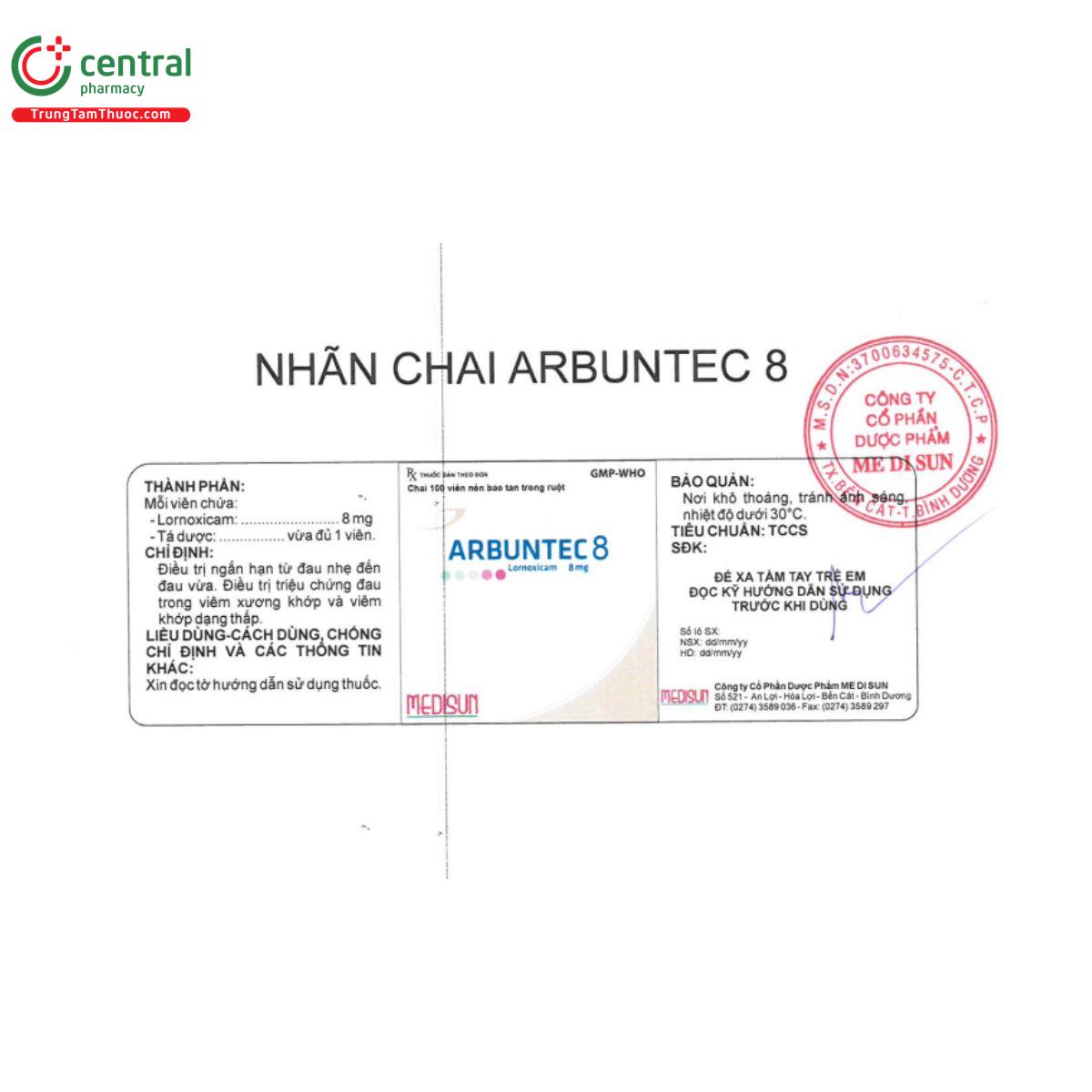 arbuntec 8 3 I3526 arbuntec 8 3 I3526