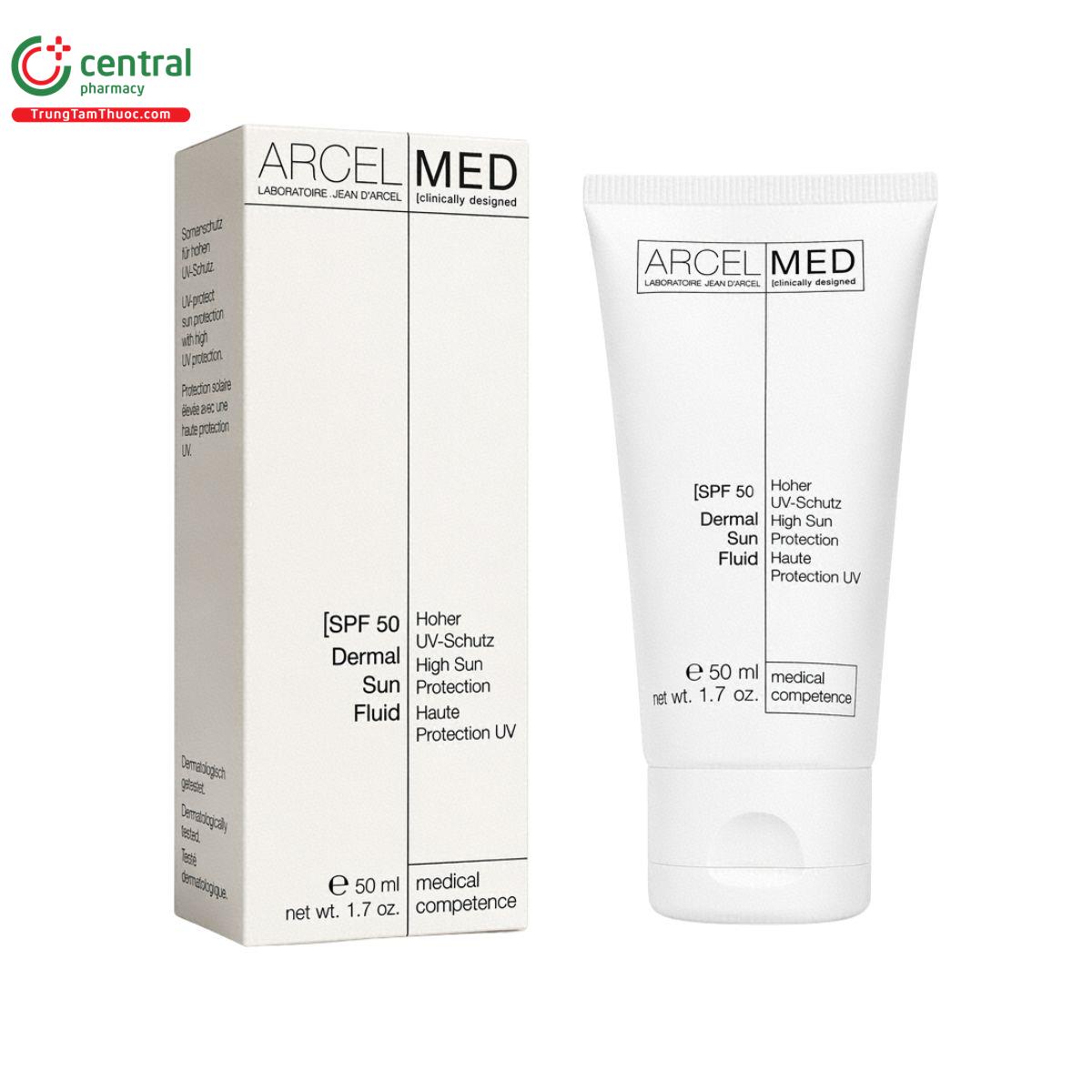 arcelmed dermal sun fluid spf 50 1 T8077 arcelmed dermal sun fluid spf 50 1 T8077