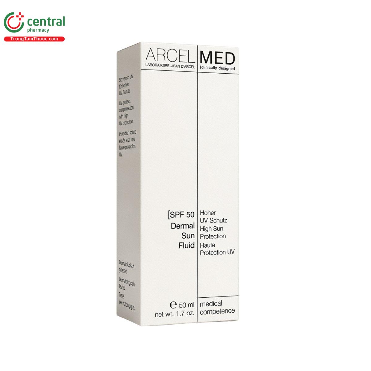 arcelmed dermal sun fluid spf 50 3 L4352 arcelmed dermal sun fluid spf 50 3 L4352