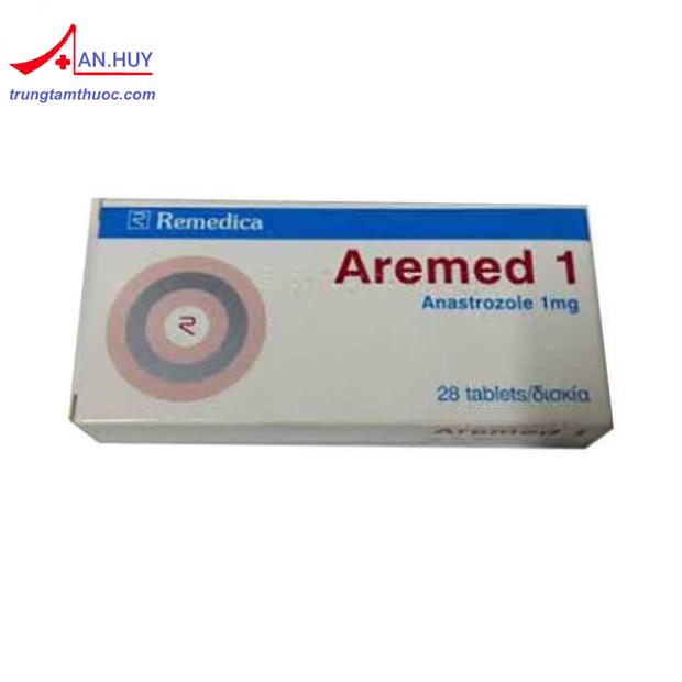 Thuốc Aremed Film 1mg - Thuốc điều trị ung thư vú ở PN sau mãn kinh