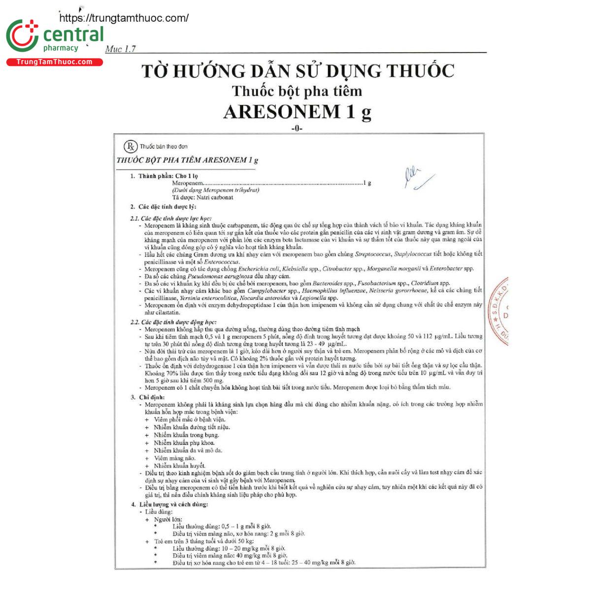 aresonem 1g 8 O5627 aresonem 1g 8 O5627