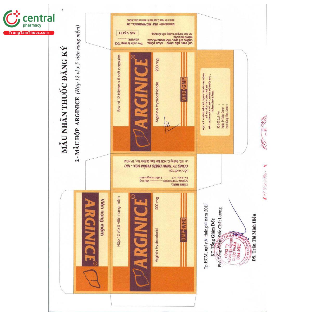 arginice 200mg 4 U8017 arginice 200mg 4 U8017