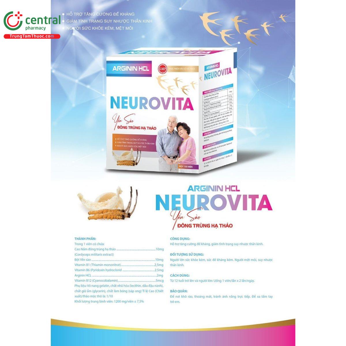 arginin hcl neurovita yen sao dong trung ha thao 2 I3277