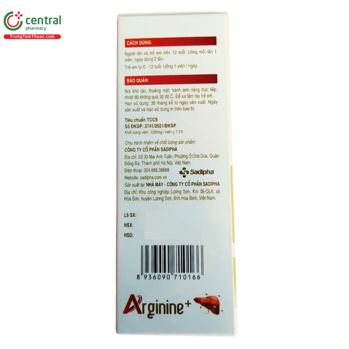 arginine sadipha 6 M4313 arginine sadipha 6 M4313