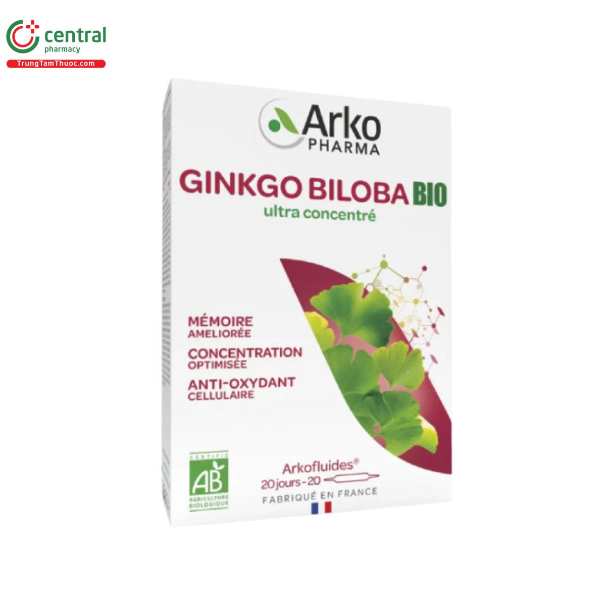 arkopharma ginkgo biloba bio 3 O6176 arkopharma ginkgo biloba bio 3 O6176