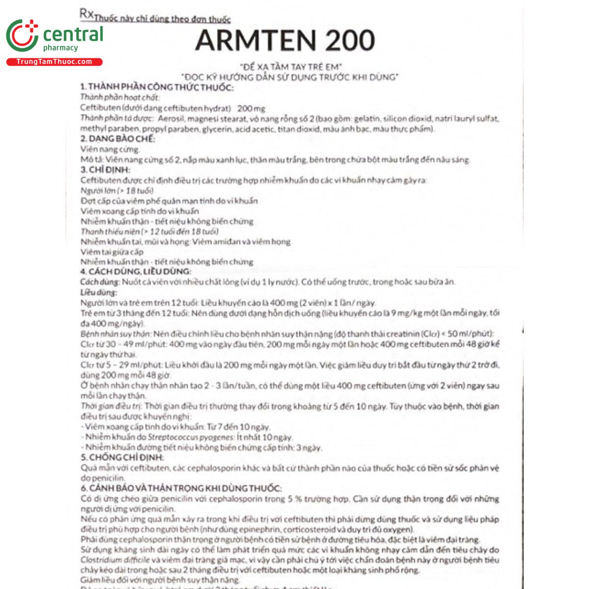 armten 200 9 R7486