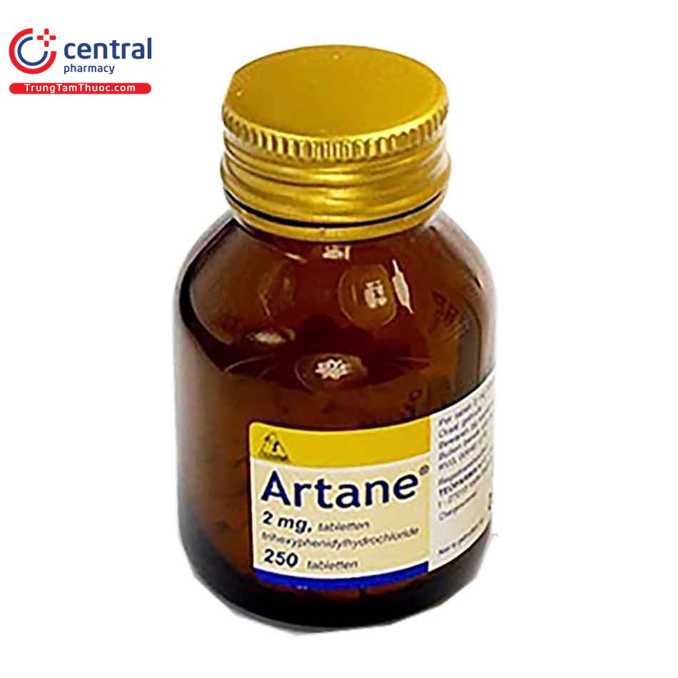 artane 2mg hop 250 vien 3 R7422