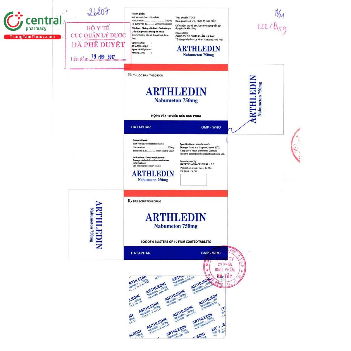arthledin 750mg 1 J4563 arthledin 750mg 1 J4563