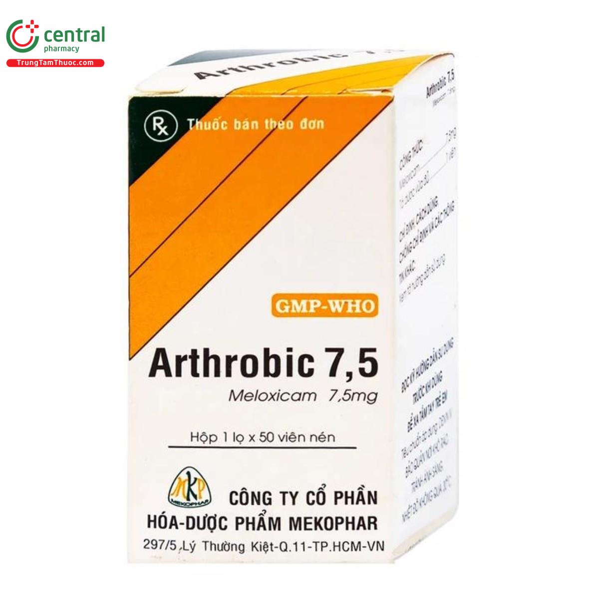 arthrobic 75mg mekophar 3 L4472