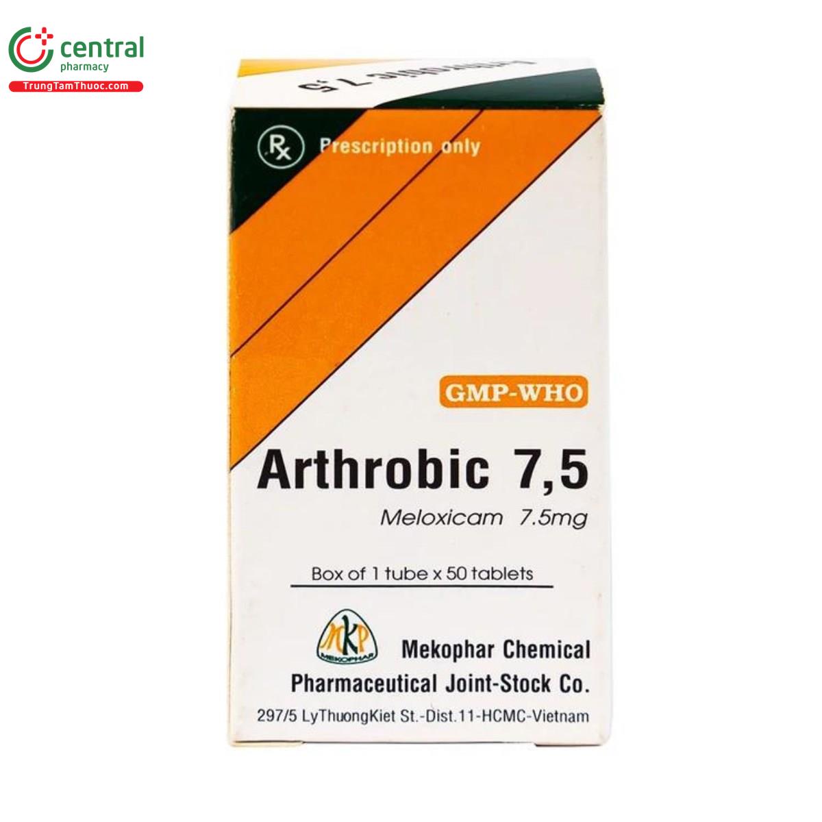 arthrobic 75mg mekophar 4 U8680