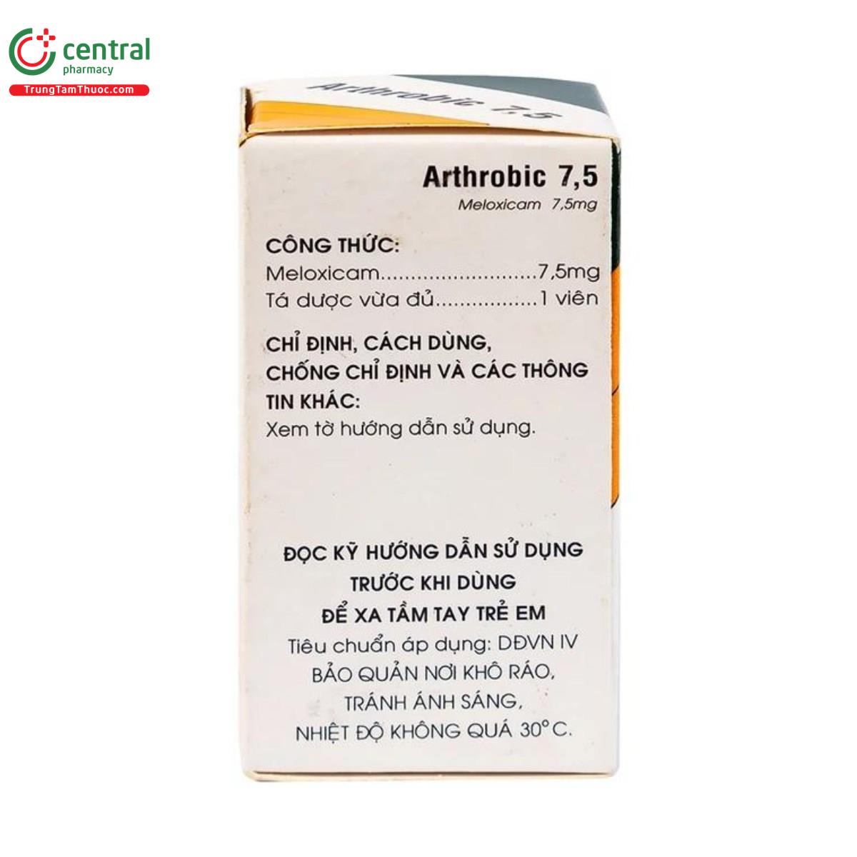 arthrobic 75mg mekophar 5 L4053