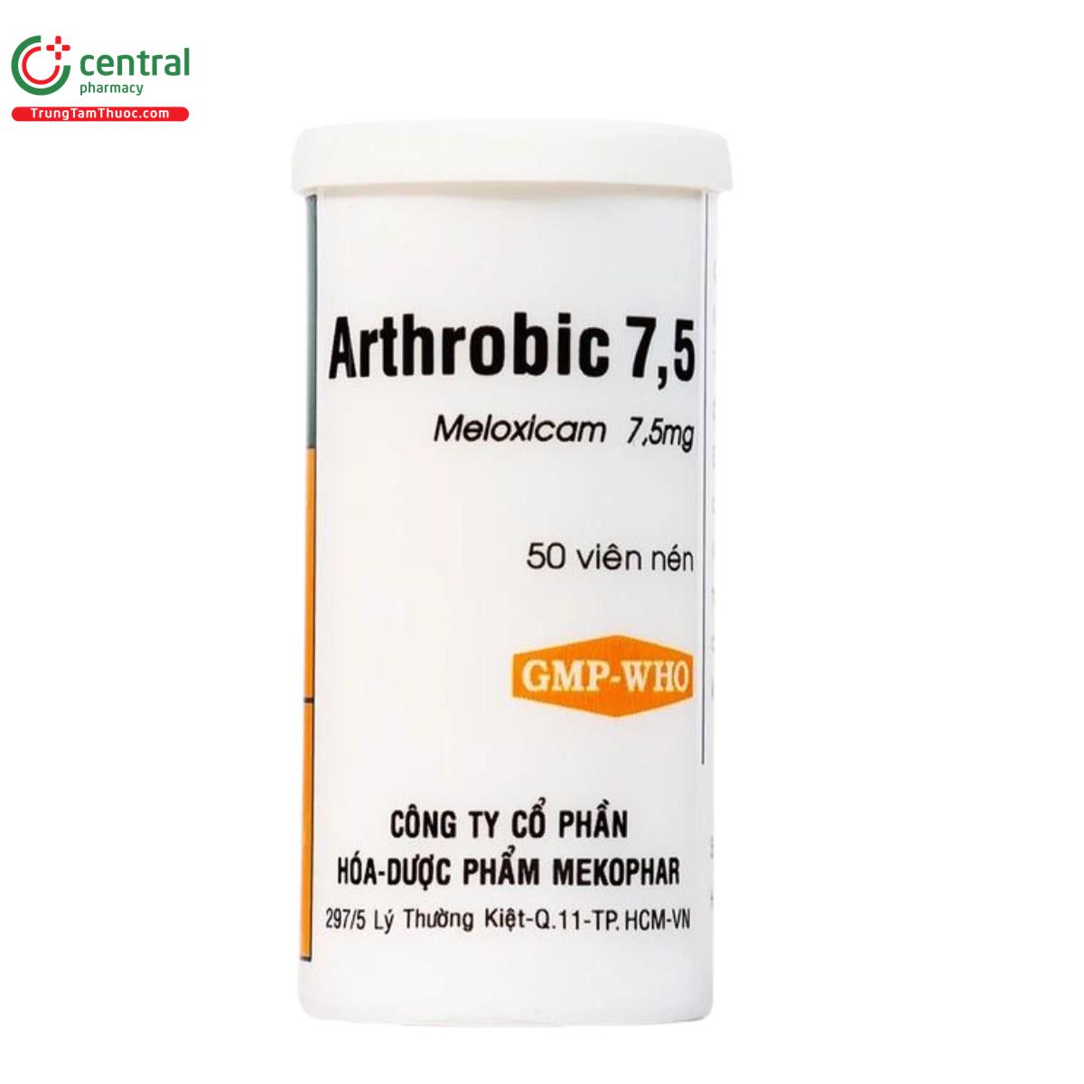 arthrobic 75mg mekophar 7 V8753