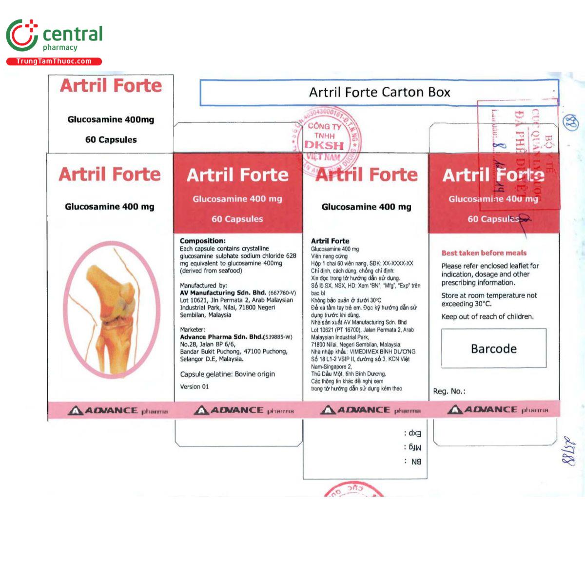 artril forte 400 3 L4745 artril forte 400 3 L4745