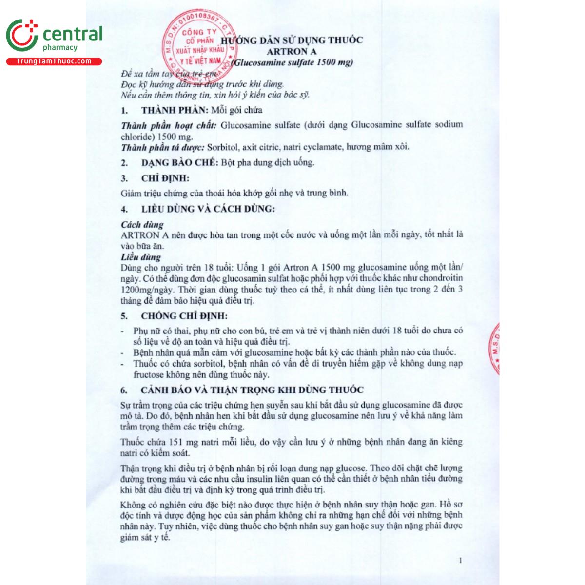 artron a 1500mg 4 C0464 artron a 1500mg 4 C0464