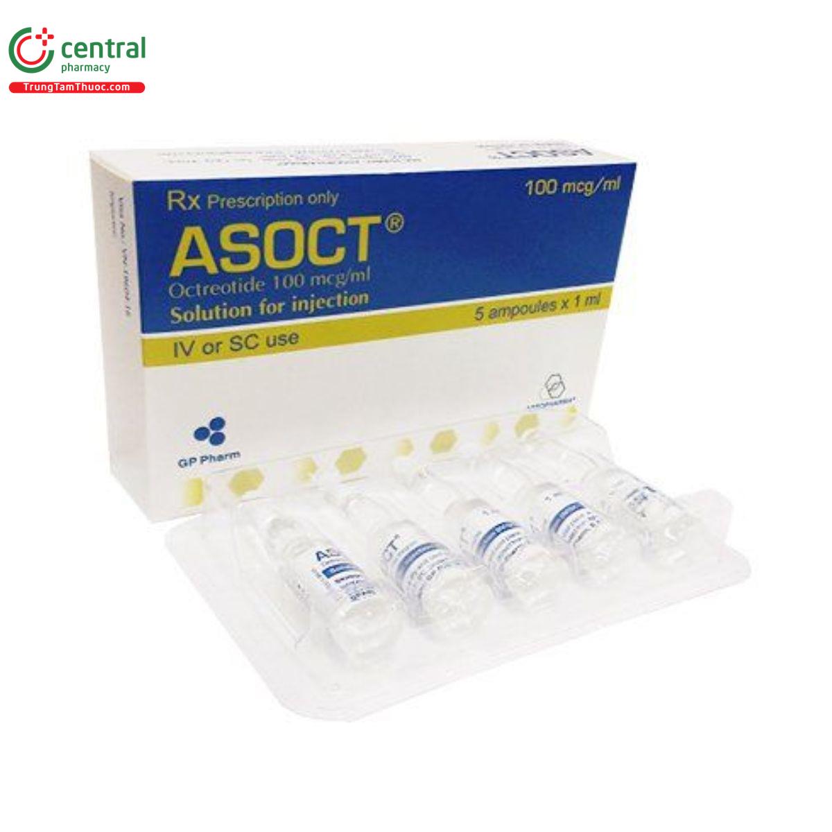 asoct 100mcg ml octreotide 1 B0426