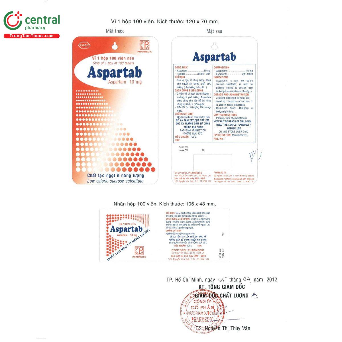 aspartab 10mg 2 C1432 aspartab 10mg 2 C1432