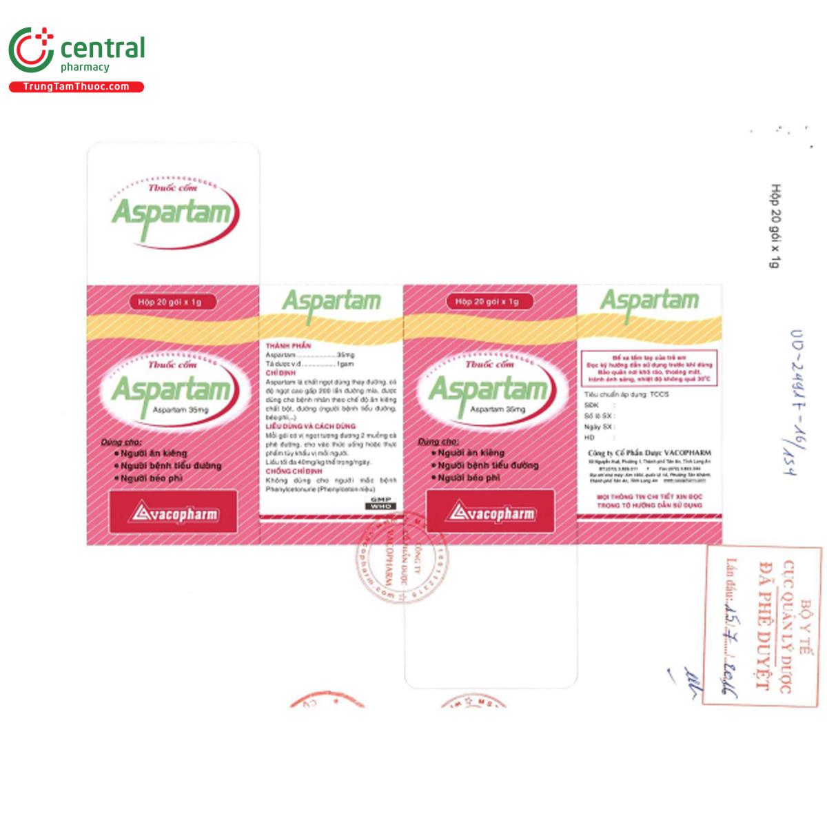 aspartam 35mg vacopharm 3 S7864 aspartam 35mg vacopharm 3 S7864