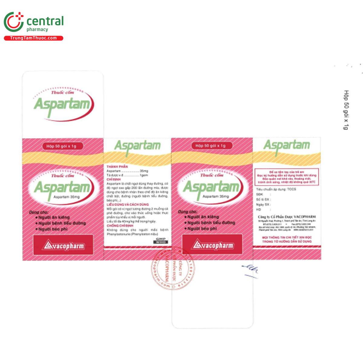 aspartam 35mg vacopharm 5 R7764 aspartam 35mg vacopharm 5 R7764