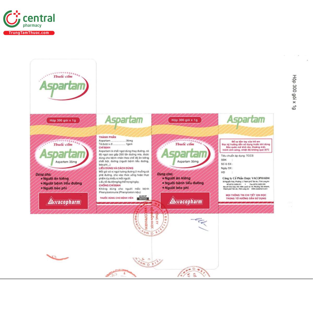 aspartam 35mg vacopharm 6 A0743 aspartam 35mg vacopharm 6 A0743