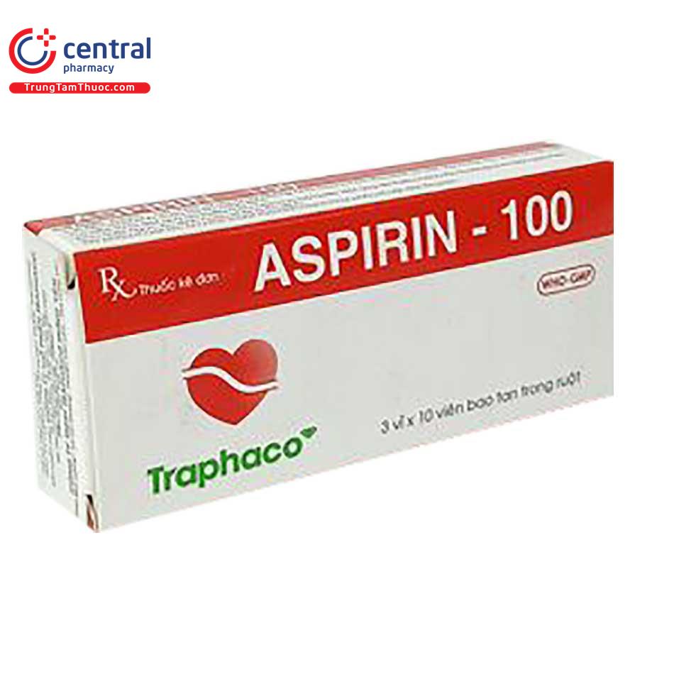 aspirin 100 trphaco 4 C1458