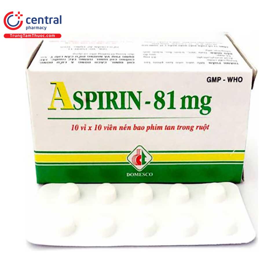 aspirin 81mg domesco 4 L4261