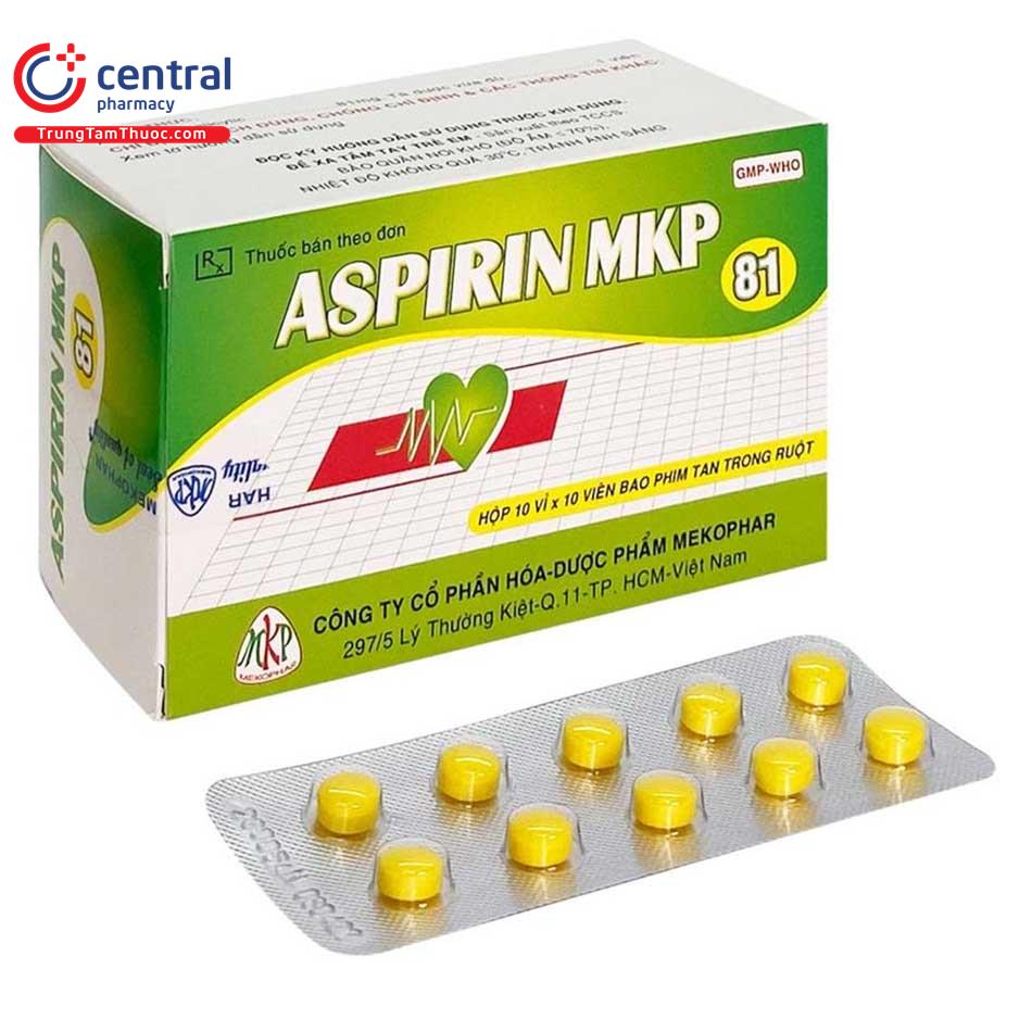 Thuốc Aspirin MKP 81 Cho Bà Bầu: Lợi Ích, An Toàn Và Hướng Dẫn Sử Dụng