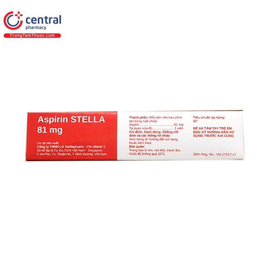 aspirin stella 81mg 2 L4246