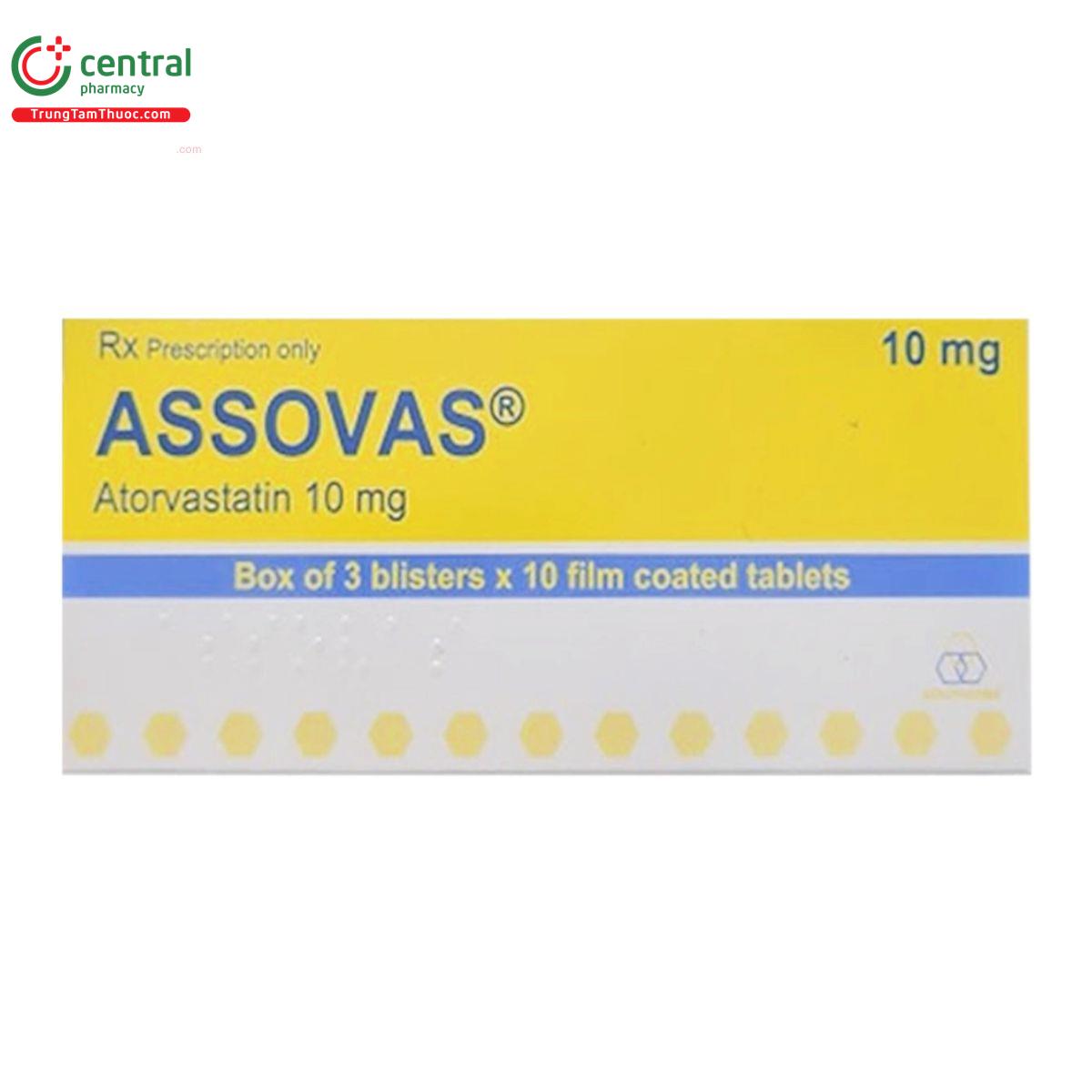 assovas 10mg J3010