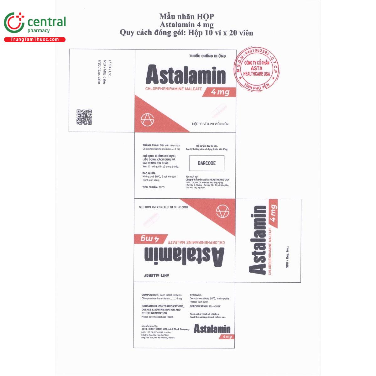 astalamin 4mg 1 E1420