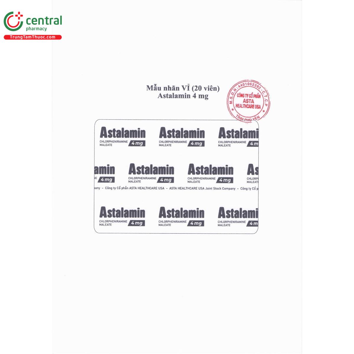 astalamin 4mg 2 C0677