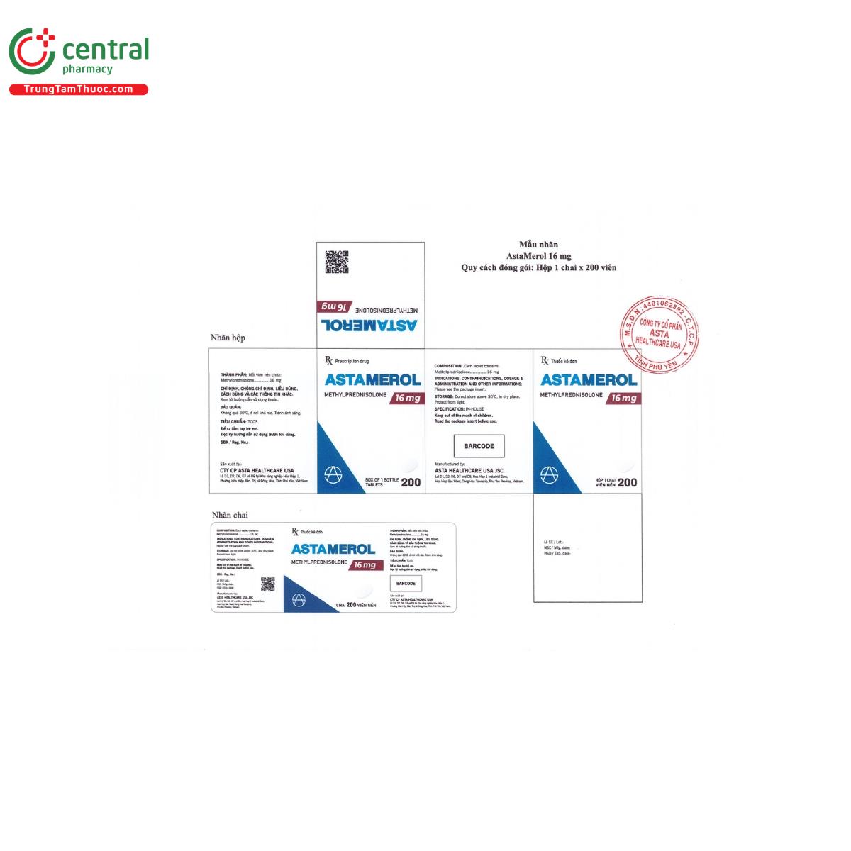 astamerol 16 mg 5 I3512 astamerol 16 mg 5 I3512