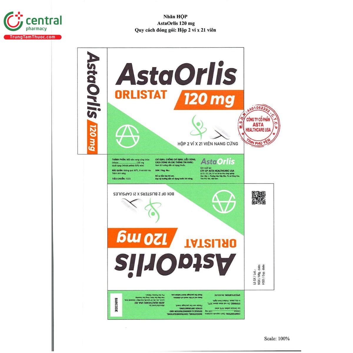 astaorlis 120mg 3 L4253
