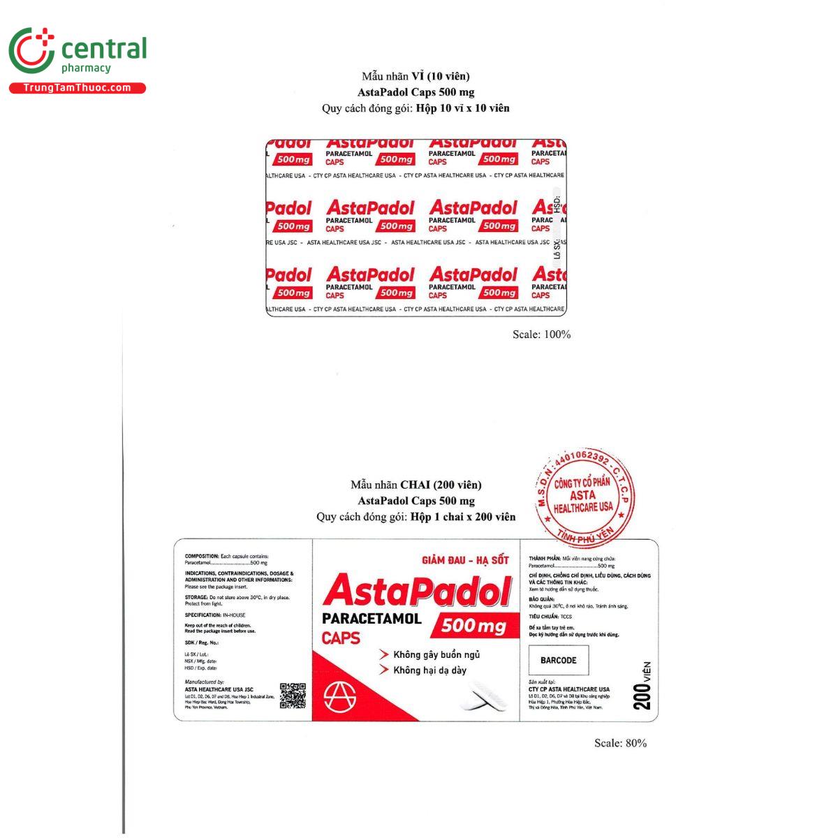 astapadol caps 500mg 4 A0477