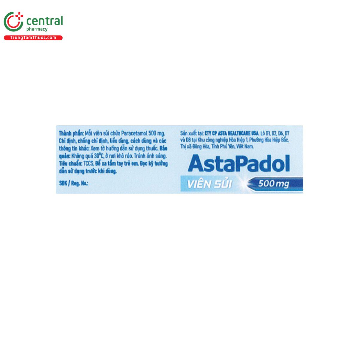 astapadol vien sui 500mg 2 H3570 astapadol vien sui 500mg 2 H3570