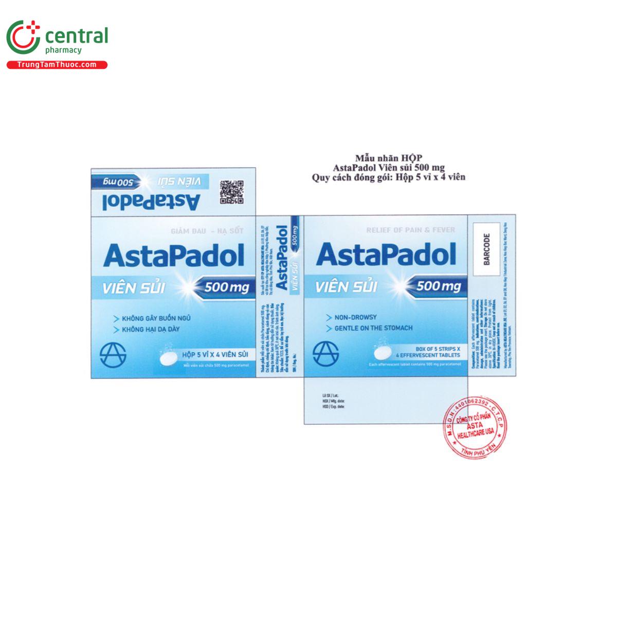 astapadol vien sui 500mg 4 H2567 astapadol vien sui 500mg 4 H2567
