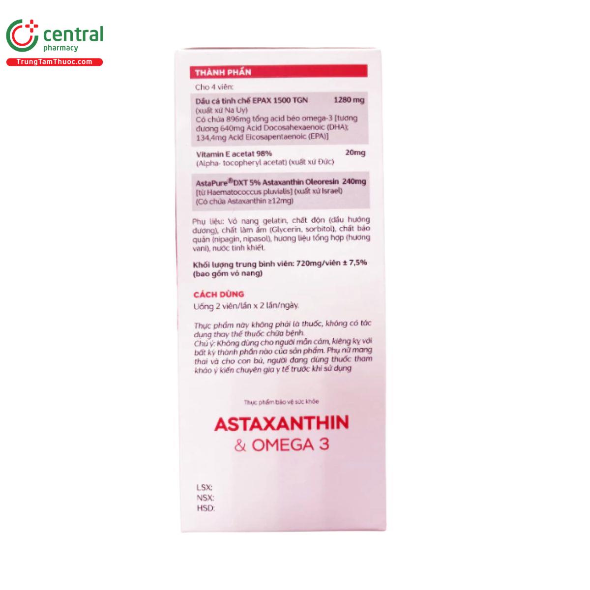 astaxanthin omega 3 7 G2808