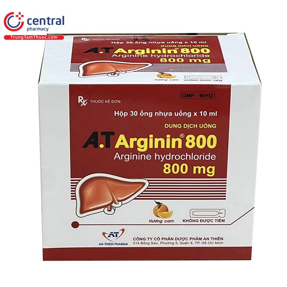 [CHÍNH HÃNG] Thuốc A.T Arginin 800 (Arginin 800mg): chỉ định, giá bán