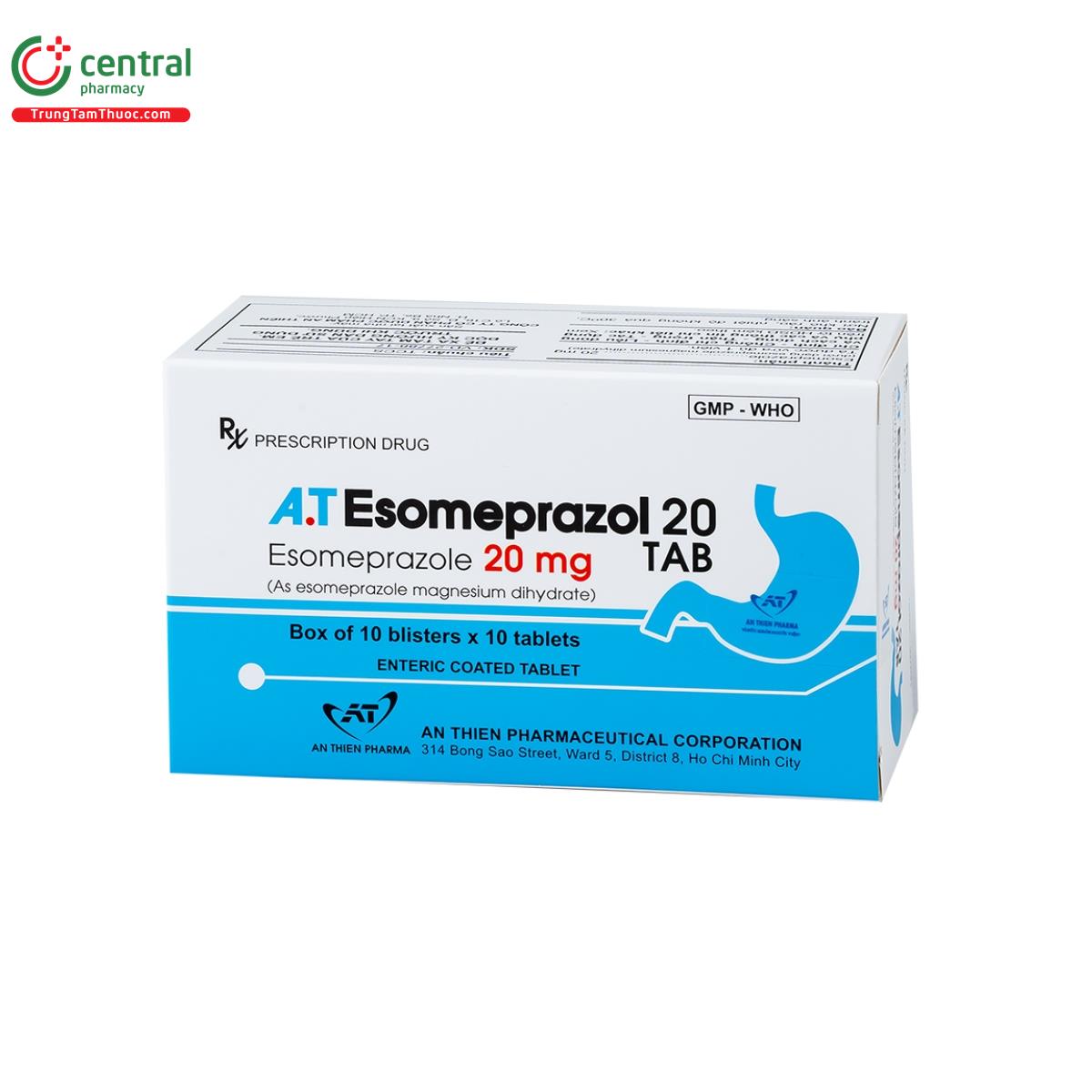 at esomeprazol 20 tab 2 N5482