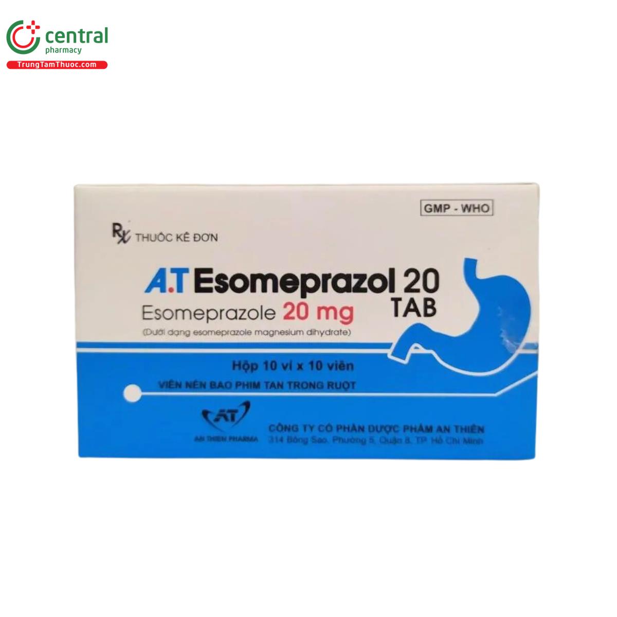 at esomeprazol 20 tab 3 K4238