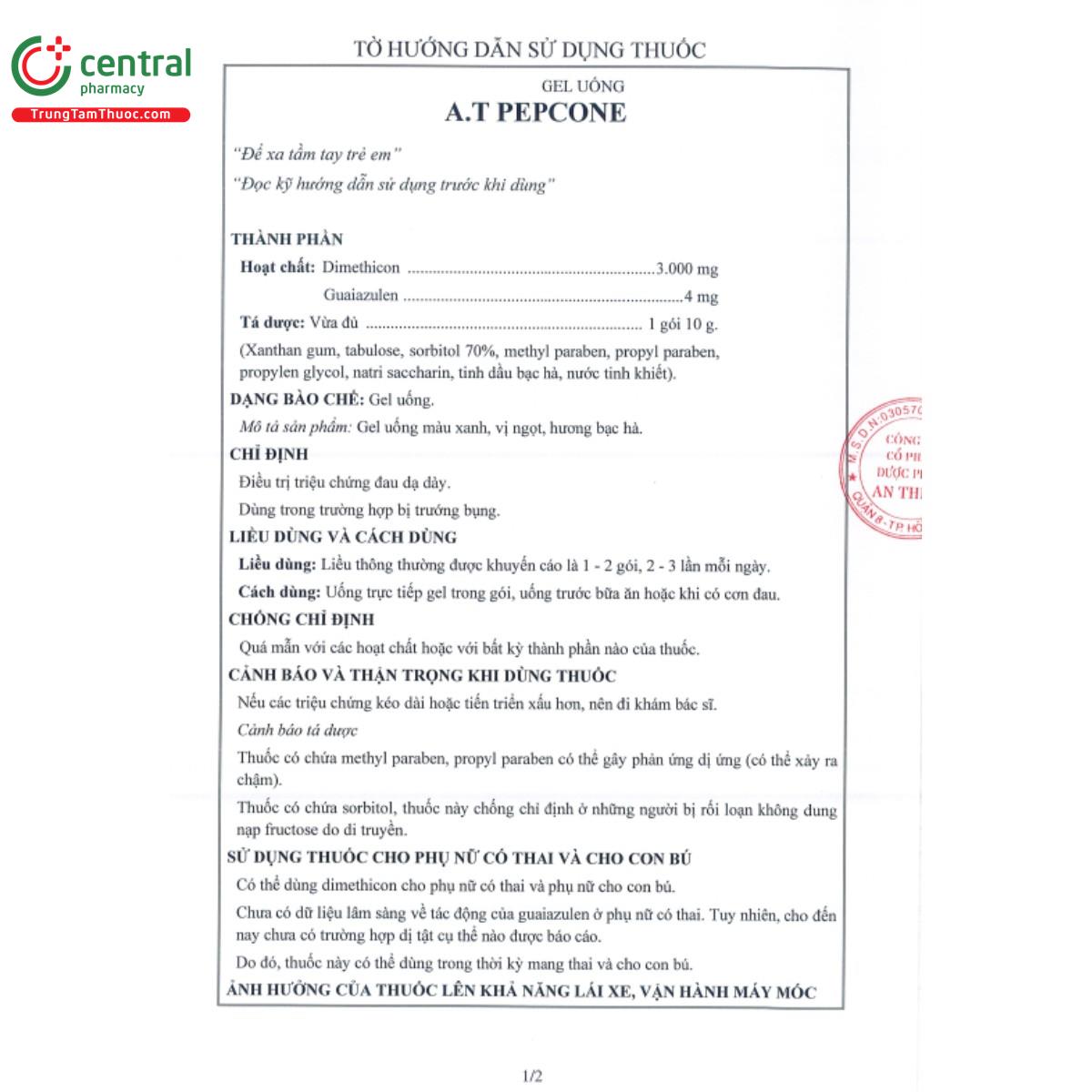 at pepcone 3000mg 4mg 4 Q6184