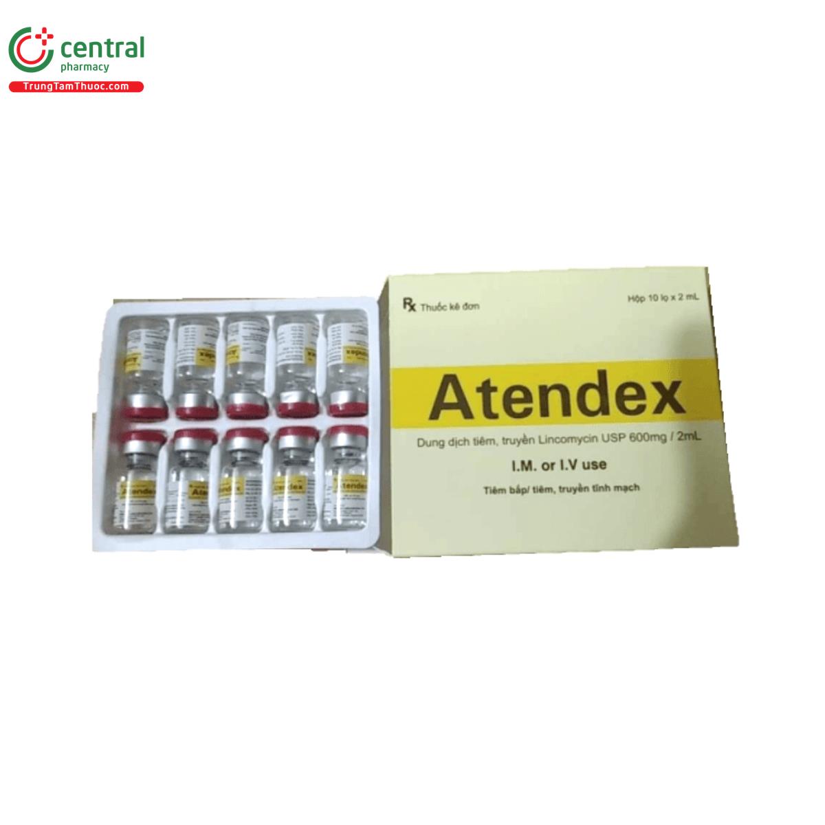 atendex 600mg 2ml 2 C0142