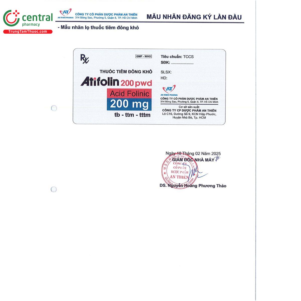 atifolin 200 pwd 3 A0340 atifolin 200 pwd 3 A0340