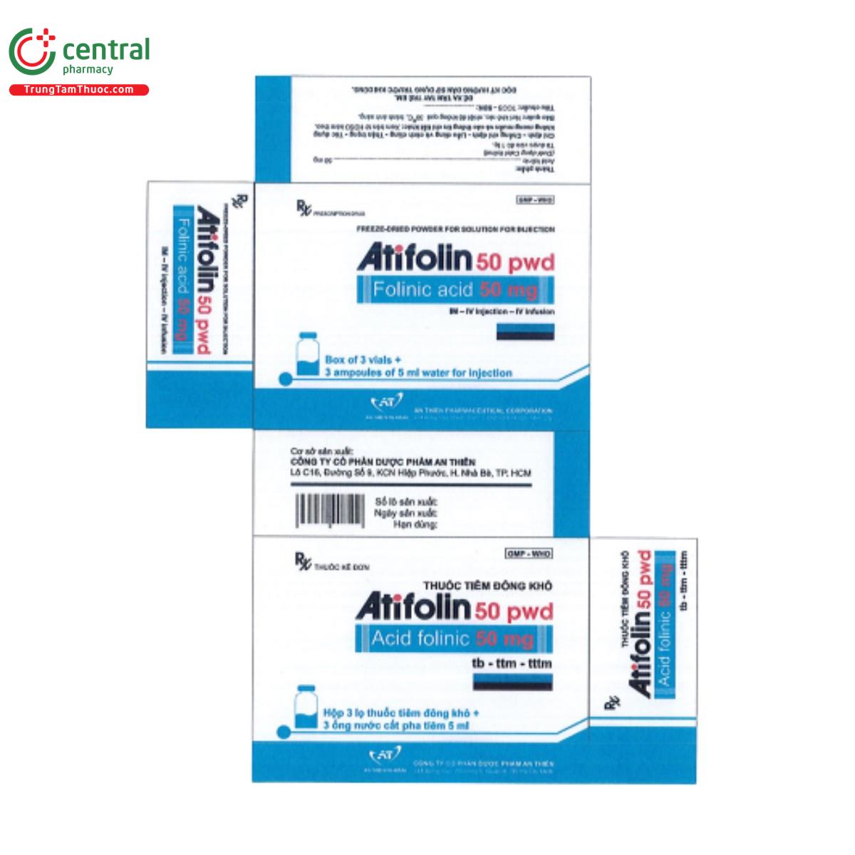 atifolin 50 pwd 3 M5355