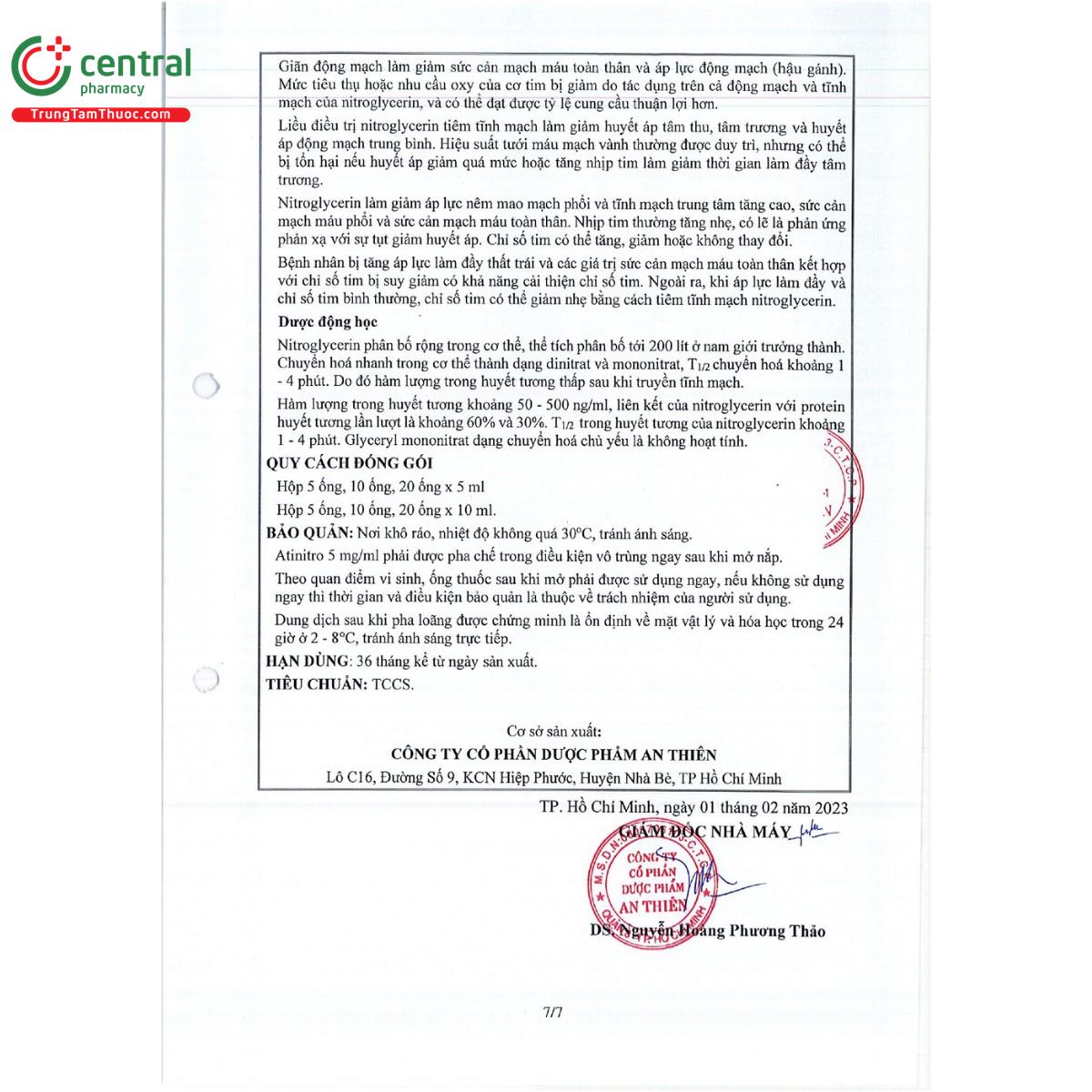 atinitro 5 mg ml 10 P6173